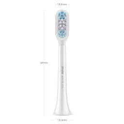 Насадка для зубної електрощітки Xiaomi MiJia T501/T501C White Pro (MBS307) 2 шт. Black - мініатюра 6