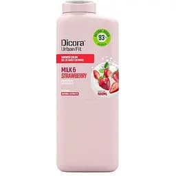 Гель для душу Dicora Urban Fit Живильний Полуниця та молоко 400 мл