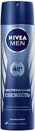 Дезодорант-антиперспирант Nivea For Men Cool Экстремальная свежесть, спрей, 150 мл