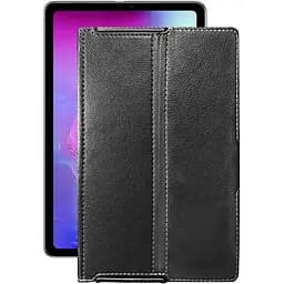 Чохол StatusCASE з екошкіри для планшету Alldocube iPlay 40 Pro Чорний глянець