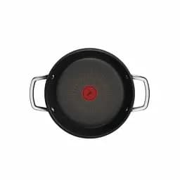 Tefal Сотейник Tefal Excellence+, з кришкою, 24см, алюміній, скло, бакеліт, чорний - мініатюра 3