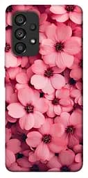Чохол Demsky Pink flowers для Samsung Galaxy A53 5G