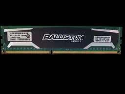 Оперативная память Crucial 8GB DDR3 1600MHz Basllistix Sport (BLS8G3D1609DS1S00.16FED) Б/У
