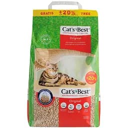 Наповнювач Cat's Best Original для котів деревний 5.2 кг