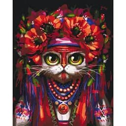Картина по номерам Brushme Киса Мотанка ©Марианна Пащук 40x50 см