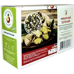 Чай Мастерская вкусов Имбирный зеленый 20 шт. x 3 г