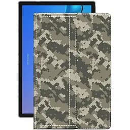 Чохол StatusCASE з екошкіри для планшету Ulefone Tab A7 2021 Хаки-зелений