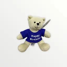 Іграшка м'яка ведмежатко Happy Birthday