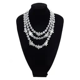 Кольє Сніжинка крижана