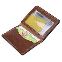 Шкіряна обкладинка для документів GRANDE PELLE 10х7,5х1 см acs0018522 - мініатюра 3