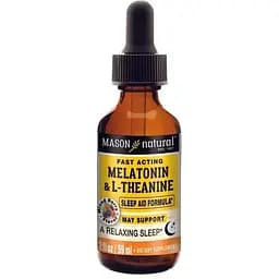 Мелатонін з L-теаніном Mason Natural 59 мл