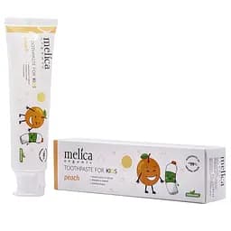 Детская зубная паста Melica Organic Персик, 100 мл