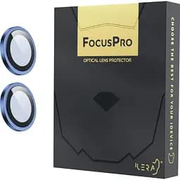 Защитное стекло на камеру iLera FocusPro Lens для Apple iPhone 16/16 Plus Blue (iLFPBl16) [124804]