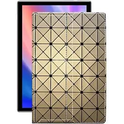 Чохол StatusCASE з екошкіри для планшету Teclast P20 HD Золотий ромб