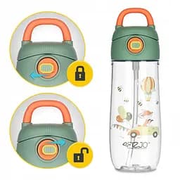 Пляшка для води дитяча 4FIZJO 550 мл Mix (P-5905973403719) - мініатюра 10
