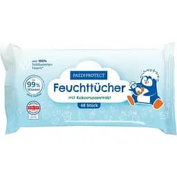Серветки Paediprotect вологі дитячі для чутливої шкіри №48