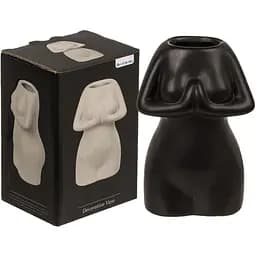 Керамічна ваза Women´s Body Black, 175 мл