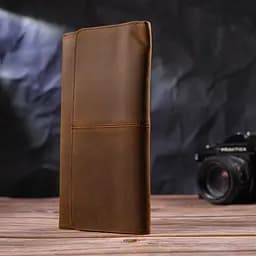 Чоловічий шкіряний гаманець Vintage 20х10х0,5 см acs0024560 - мініатюра 6