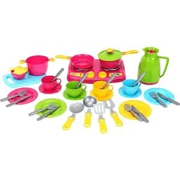 Игрушка Technok Toys Кухонный набор ТехноК (3589), 38 предметов