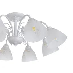 Люстра стельова Brille E14 60W WH (LK-685C/8) - мініатюра 2