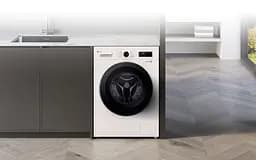 Пральна машина LG фронтальна, 7кг, 1200, A+++, 44см, дисплей, пара, інвертор, білий (F2Y1HS6W) - мініатюра 4