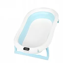 Детская ванночка Hanert KinderBad складная с подушкой термометром Blue