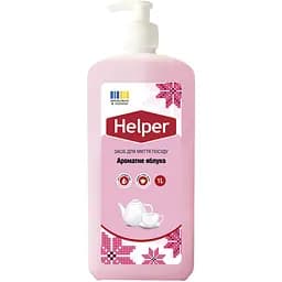 Засіб для миття посуду Helper ароматне яблуко 1 л