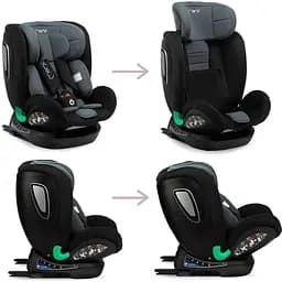 Автокрісло MoMi Urso I-Size 0-36 кг Black - мініатюра 12