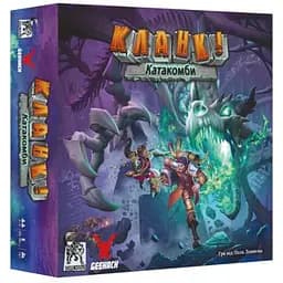 Настольная игра Geekach Games Кланк! Катакомбы (Clank! Catacombs) (укр.) + уникальное промо! (GKCH105CCTK)