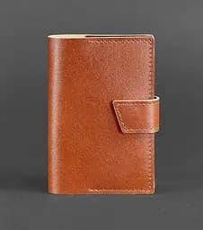 Кожаная обложка для паспорта 4.0 светло-коричневая