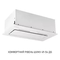 Витяжка повновбудована Minola HBI 6473 WH GLASS 800 LED Line - мініатюра 6