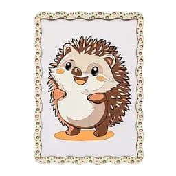 Детский набор для росписи по дереву "Їжачок" Puz-22947 формат А4