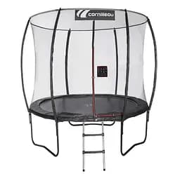 Батут із внутрішньою сіткою Cornilleau Springcare 244 см чорний (3222763110834)