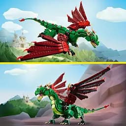 Конструктор LEGO Creator Середньовічний дракон 715 деталей (31161) - мініатюра 7