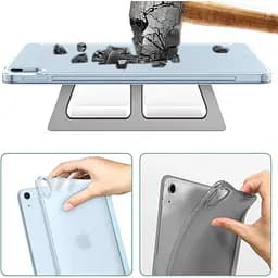 Чохол-книжка BeCover Tri Fold Hard для Apple iPad Air 4/5 2020/2022 10.9" Light Blue (709663) - мініатюра 4