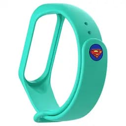 Ремешок Super Heroes Mi Band 5 super man mint
