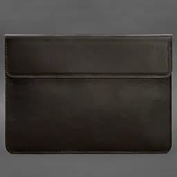 Шкіряний чохол-конверт BlankNote на магнітах для MacBook Pro 16" Темно-коричневий - мініатюра 4