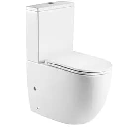 Унитаз-компакт Mixxus Premium Ellipse-0401-T1 630x390x840 мм, система смыва Tornado 1.0 MP6467, Белый