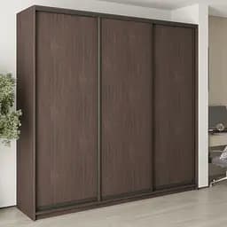 Шафа-купе тридверна MebelStar Комбо BG 3ДСП 250x60x240 см Дуб рістрето (MBS-9545)