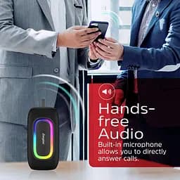Акустична система 1.0 Energizer 16Вт Bluetooth 5.2/MicroSD/USB/AUX/FM,IPX65, чорна (BTS163) - мініатюра 9