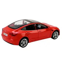 
Машинка металева Tesla Model 3 1:24 АВТОПРОМ світло звук двері AP7728 - мініатюра 8