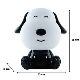 Світильник-нічник Kite LED з акумулятором Doggy чорно-білий (K24-491-3-4) - мініатюра 5