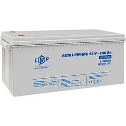 Акумулятор LogicPower AGM-MG 12V/200Ah/2400Wh [3875] [122556] - мініатюра 4