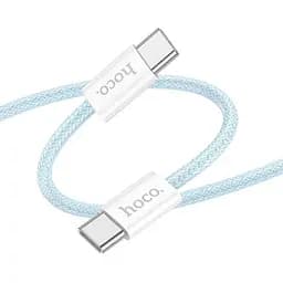 Кабель Hoco Source 60W charging data Cable Type-C to Type-C X104 2 м