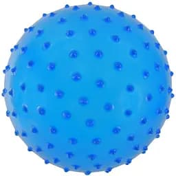 М'ячик дитячий Bambi з шипами гумовий 18 см 58 г синій (MB0112(Blue))