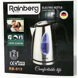 Електрочайник із нержавіючої сталі Rainberg RB-913 1850 Вт дисковий 2.0 л - мініатюра 7
