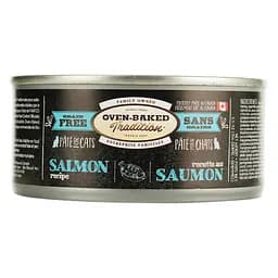 Вологий корм для котів Oven-Baked Tradition Паштет, зі свіжим м’ясом лосося, 156 г