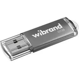 Флеш накопитель USB 32Gb Wibrand Cougar серебристый USB 2.0 (WI2.0/CU32P1S)
