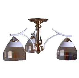 Люстра Brille LK-731S/3 E27 WH+FG