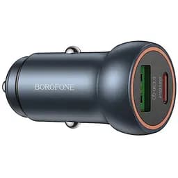 АЗП Borofone BZ32A Fresh PD30W+QC3.0 (1USB-A/1C) Metal gray - мініатюра 3